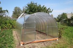 Каркас Теплицы Капелька 3х4м 25х25мм (шаг 0,65м)