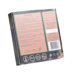 Шоколад тёмный на кэробе без сахара Nilambari, 65 г