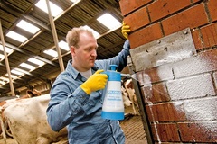 Пенный распылитель Gloria FoamMaster FM10, вертикальная помпа, хим. стойкий, объем 1 л