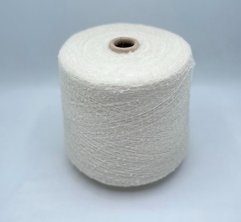 New Mill  (пр.Италия).art-Precious 950/100гр, 35%Суперкид мохер 35%Беби альпака 30%Полиамид, цвет-Белый , арт.27642