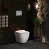 Berges 43274 Комплект  для монтажа подвесного унитаза: инсталляция NOVUM, кнопка D5 Soft Touch черная, унитаз OKUS, сиденье дюропласт Toma Slim SO, микролифт, быстросъем