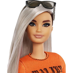 Барби Fashionistas 107 в Камуфляжной Юбке