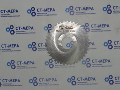 Фреза отрезная по металлу 80х1х22мм z=40 Р6М5 с фаской без ш/п