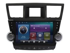 Магнитола для Toyota Highlander (2008-2013) Android 10 4/64GB QLED DSP 4G модель TK-1264TS18