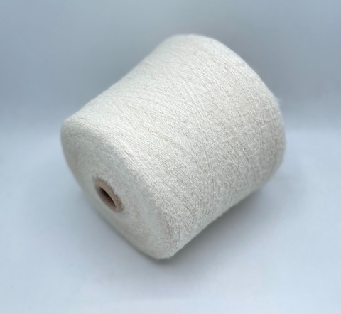 New Mill  (пр.Италия).art-Precious 950/100гр, 35%Суперкид мохер 35%Беби альпака 30%Полиамид, цвет-Белый , арт.27642