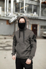Худи Vigrid Division утеплён. Хурдал на молнии с маской в капюшоне хаки