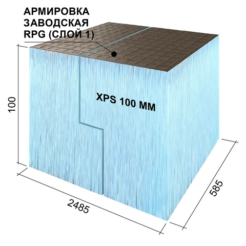 RPG BASIC #1 L Односторонняя 100мм