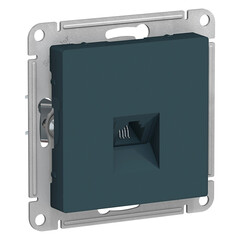 РОЗЕТКА тел. RJ11, мех, ИЗУМРУД ATN000881