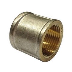 Муфта лат.никел. DN40 м-м