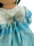 Платье из жатой тафты - Детали. Одежда для кукол, пупсов и мягких игрушек.