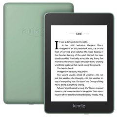 Электронная книга Amazon Kindle Paperwhite 2018 sage (зеленый) (с рекламой)