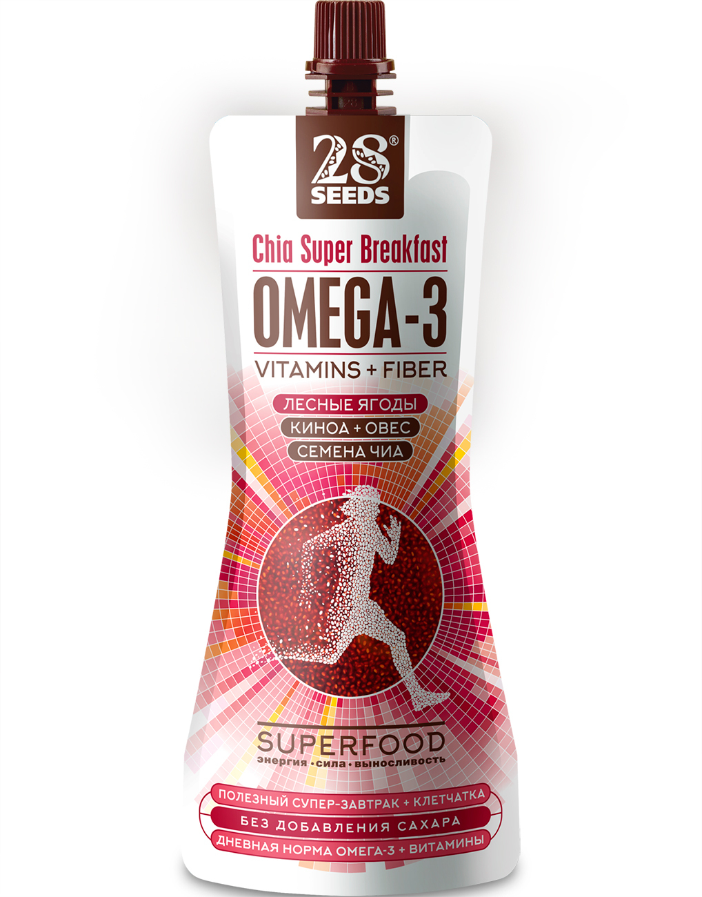 Супер-завтрак Чиа ОМЕГА-3 «Лесные ягоды» 220г