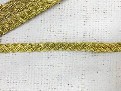 Лента декоративная люрекс косичка, ш. 0,8 см