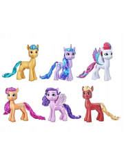 Фигурки My Little Pony Набор из 6 сияющих коллекционных пони (Уцененный товар)