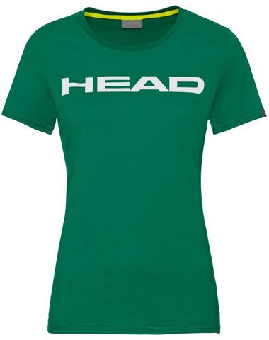 Женская теннисная футболка Head Club Lucy T-Shirt W - green/white