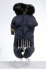 Royal Dog костюм зимний стразы (синий) 