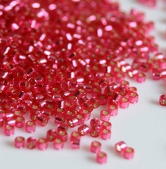 DB-2154 Бисер цилиндрический Миюки делика 11/0 /Miyuki delica 11/0 Duracoat S/L Dyed Hibiscus