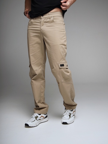 Брюки-карго без манжет