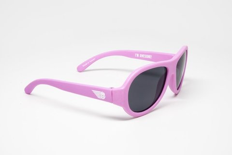Детские солнцезащитные очки Babiators Original Aviator "Розовая принцесса", (0-2 года)