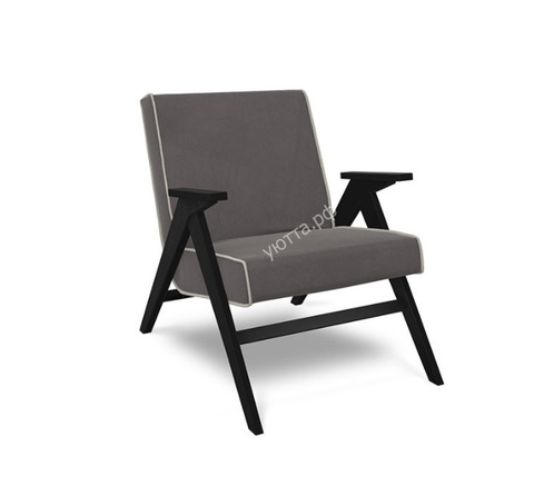Кресло Сейди Velvet Grey (64*80*80 см) - купить 2