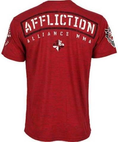 Affliction | Футболка мужская Alliance A8701 спина