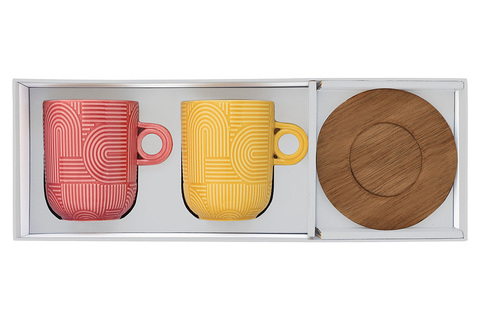 Набор кружек 2шт 350мл Easy Life Радуга el-r1780/tlo2