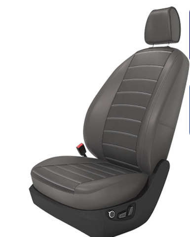 Авточехлы правый руль на 3 ряда (на заказ)