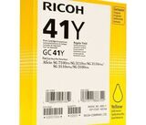LE Картридж для гелевого принтера большой емкости GC41Y жёлтый для Ricoh Aficio 3110DN, DNw, SFNw, 3100SNw, 7100DN. Ресурс 2200 стр (405764)