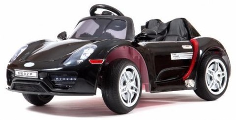Электромобиль Barty Porsche 918 Spyder М002Р HL-1038 Чёрный глянец