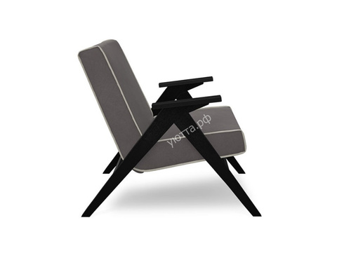 Кресло Сейди Velvet Grey (64*80*80 см) - купить 3