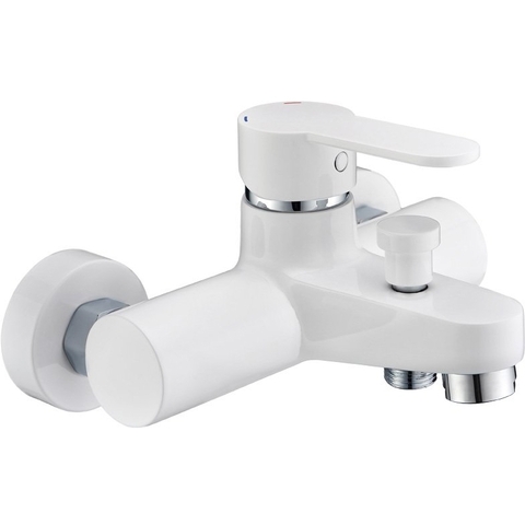 Cezares LACONICO-C-VD-BLC LACONICO-C-VD-BLC Смеситель для ванны и душа, Bianco Lucido Cromo
