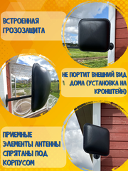 ТВ АНТЕННА НАРУЖНАЯ АКТИВНАЯ ЦИФРОВАЯ ТРИАДА-3460 USB DVB-T2 С ИНЖЕКТОРОМ ПИТАНИЯantenna.ru