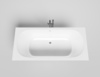 Salini 103422MF  ORNELLA AXIS  190x90 Встраиваемая ванна с овальной чашей, регулируемые ножки, RAL полностью