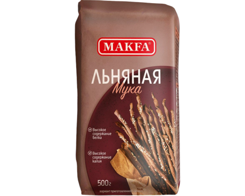 Мука Макфа льняная 500г, шт