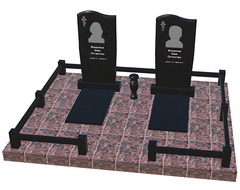 Готовое ритуальное сооружение 3,0м*2,4м (под ключ)