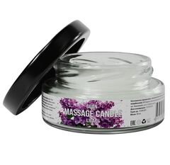Массажная свеча SGAN «Сирень» для эротического массажа, 50 мл