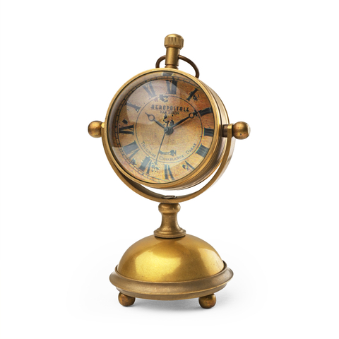 Настольные часы в винтажном стиле