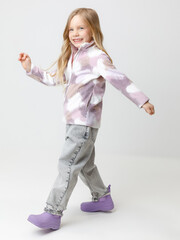 куртка  для девочки  ФЛ 34025-1/н/42 ГР