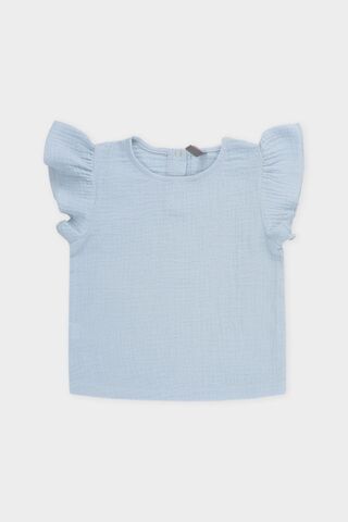 фуфайка  для девочки  ТК 30003/нежно-голубой