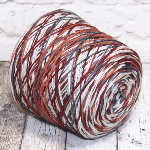 Меринос кардный FIL-3 STRIPE 200 серо-бело-коричневый секционный