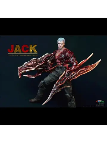 Фигурка Джек Краузер Инфицированный из игры Обитель зла 1/12
