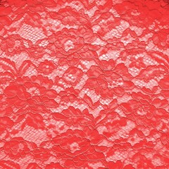 Кружевное полотно, 130 гр/м2, 150 см, т.красный
