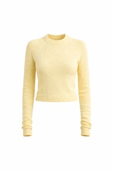 Джемпер из нейлона в желтом цвете