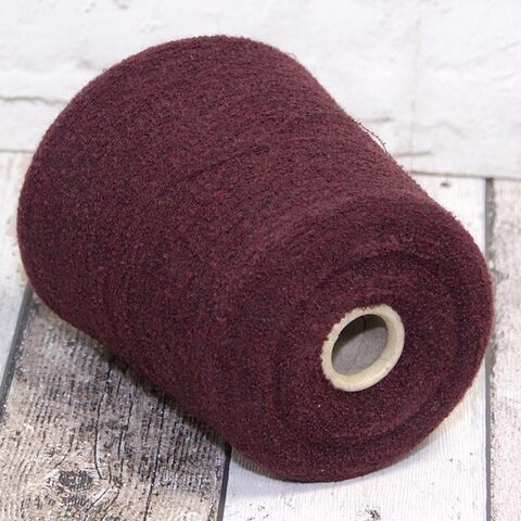 Микробукле кашемир (32%) с альпакой GARGANTU / SPUMA 1800 прелая вишня