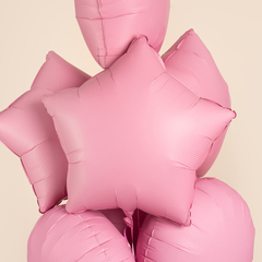 Г 18''/46 см, Звезда, Матовый, Розовая Сакура, 1 шт.