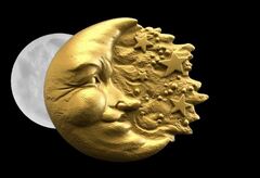 Силиконовый молд № 589 Месяц