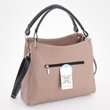 Сумка Саломея 264 норвежский тауп + черный