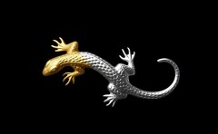 Силиконовый молд Ящерица