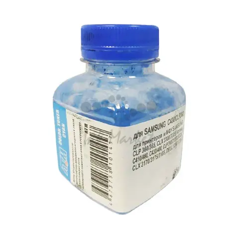 Тонер голубой Samsung SAMSUNG C430/480, CLP360/325 cyan 55 г/фл. Silver ATM