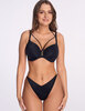 Мягкий бюстгальтер для купания Ava SK254 M black